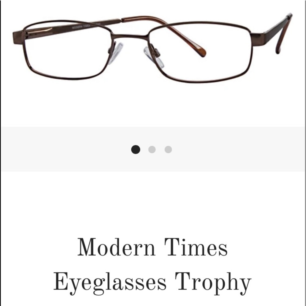MODERN TIMES TROPHY MATTE BROWN EYEGLASS FRAMES
